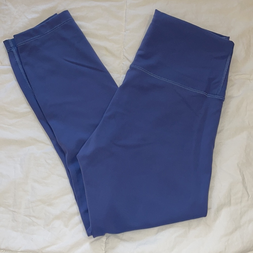Lululemon wunder train leggings water drop size 8 NWOT
